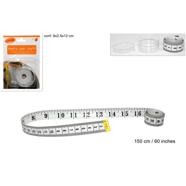 Μεζούρα Ραπτικής 150cm/60 Inches Welkhome
