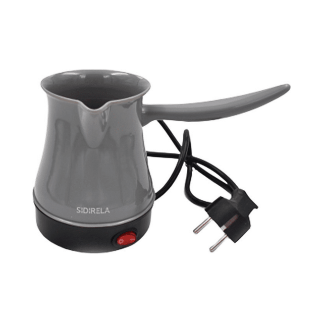 Μπρίκι Ηλεκτρικό 500W 400ml/4 Φλυτζάνια Sidirela E-2460