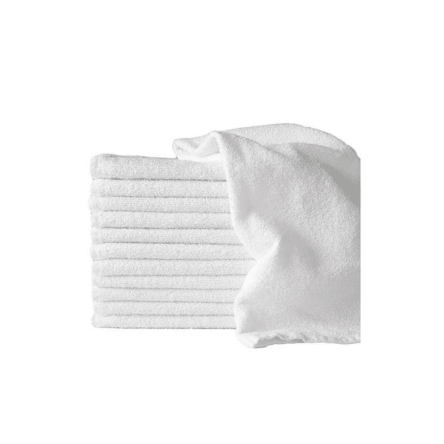 Πετσέτα Χεριών 30x50εκ. Λευκή Βάρους 450gr/m² "TOULIP" Sidirela E-2481