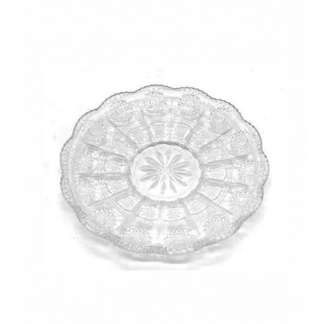 Πιάτα Γλυκού Γυάλινα Διάφανα 12cm 6τμχ 7357011 Home Style