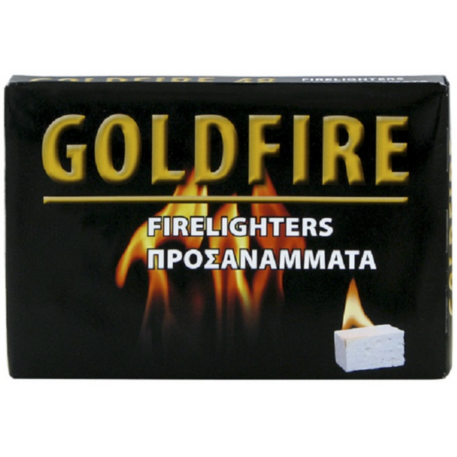 Προσάναμμα Τζακιού 48 κύβοι Goldfire