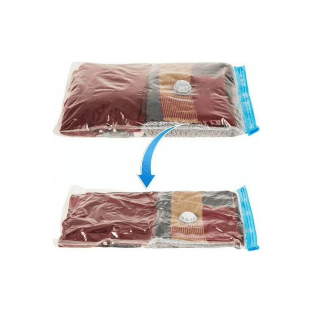 Σακούλα Αποθήκευσης Ρούχων Πλαστική Αεροστεγής 70x50cm (Άρωμα Λεβάντα) και με Κενό Αέρος TnS 32-950-0781