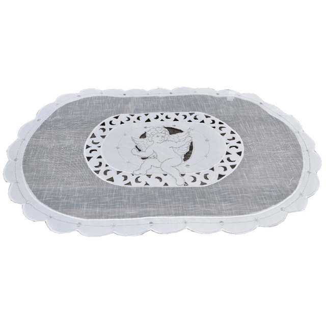Δισκόπανα Σεμεδάκι Λευκό 44x29cm Welkhome
