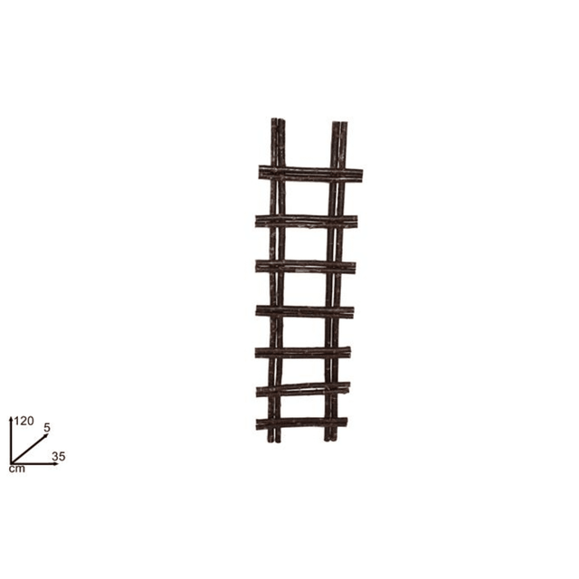 Σκάλα Ξύλινη Διακοσμητική 120x35cm Welkhome