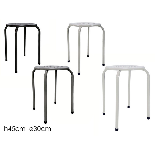 Σκαμπό Μεταλλικό h40x30cm General Trade 765034