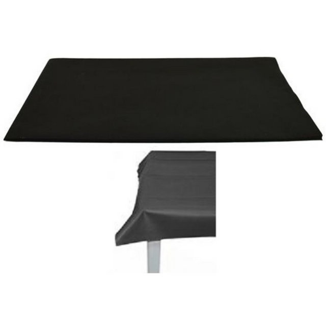 Τραπεζομάντηλο Αδιάβροχο TNT 100X100cm 70gr Μαύρο Art.1 RS-5113 Welkhome