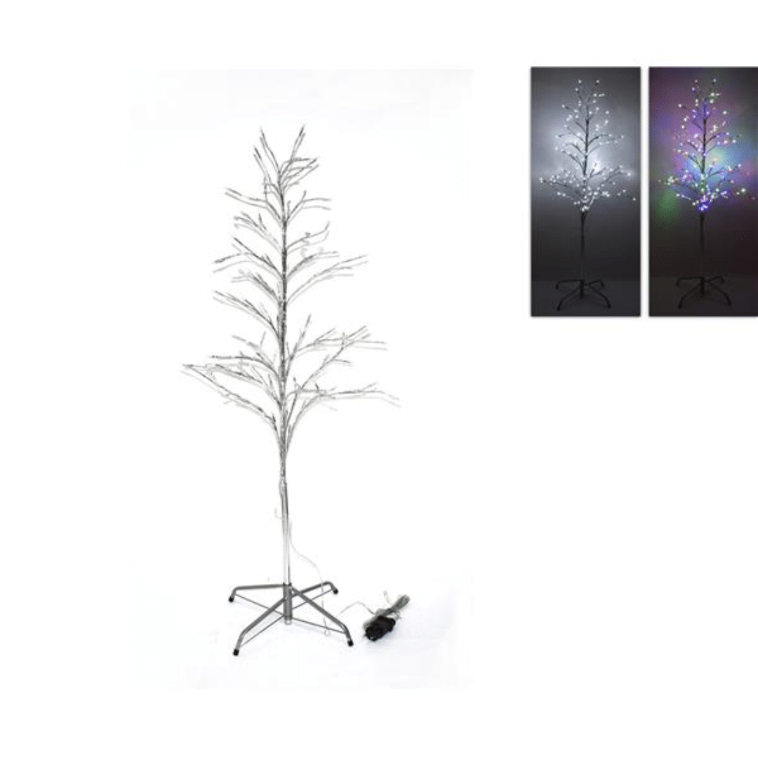 Φωτιζόμενο Χριστουγεννιάτικο Δέντρο 120cm 112Led Φως Welkhome