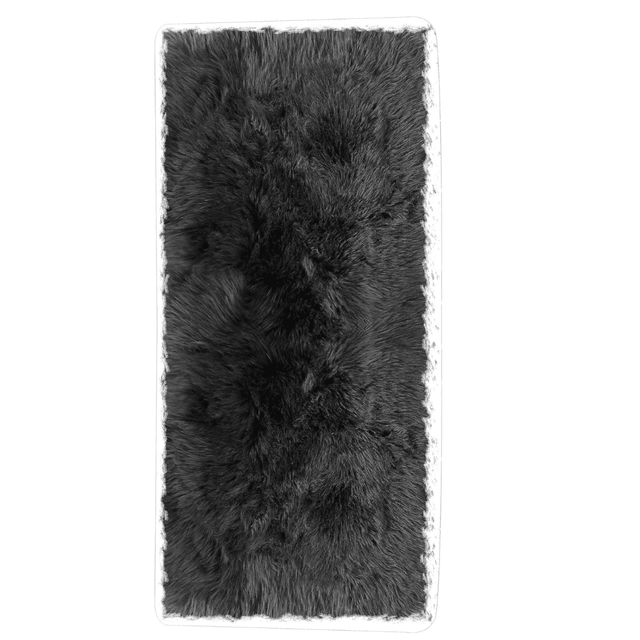 Χαλί Γούνινο Μαύρο 120x170cm TnS 39-950-1959