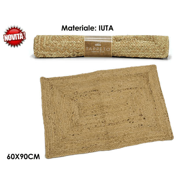 Χαλί Γιούτα 100% Jutτa 60x90cm General Trade 847607