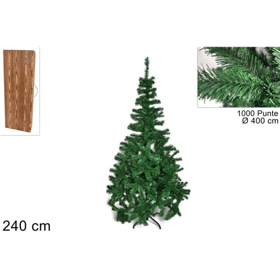 Δέντρο Πράσινο Χριστουγεννιάτικο 240cm Welkhome