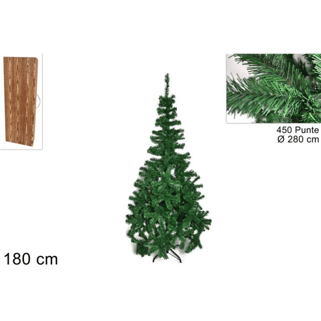 Δέντρο Πράσινο Χριστουγεννιάτικο 180cm Welkhome