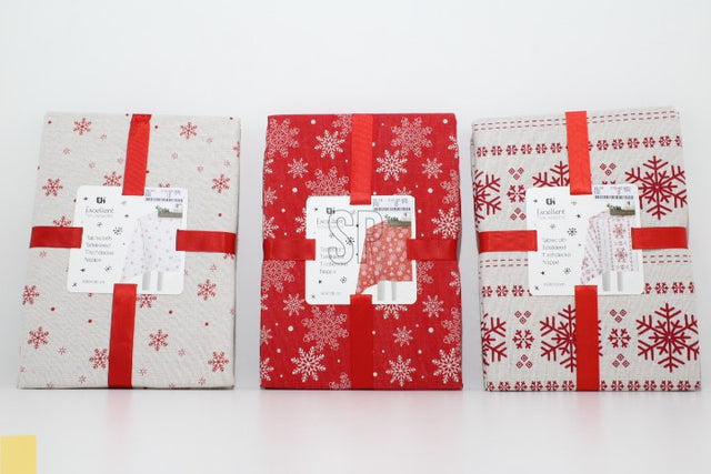 Τραπεζομάντηλο Χριστουγεννιάτικο Υφασμάτινο 130x180cm