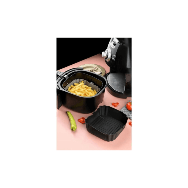Cook N Fry (Airfryer) Φόρμα Σιλικόνης Μαγειρέματος για Air Fryer 20x20x6.5εκ. TnS 03-950-3995