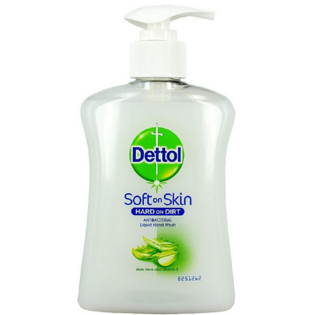 Dettol Κρεμοσάπουνο 250ml Αντιβακτηριδιακό Aloe Vera & Πρωτεϊνες Γάλακτος - Ενυδατικό 250ml