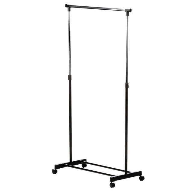 Κρεμάστρα Δαπέδου Μεταλλική Μάυρη 80-155cm