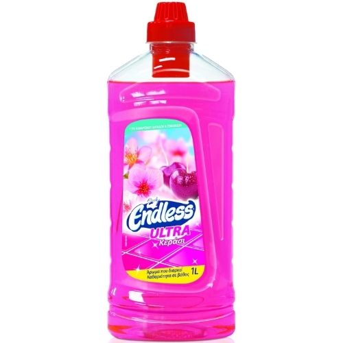 Endless Υγρό Δαπέδων Ultra 1000ml με Άρωμα Κεράσι