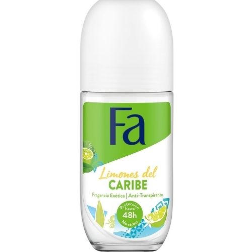 Fa 50ml Roll On Limones Del Caribe Anti-Transpirant 48h Αποσμητικά Σώματος