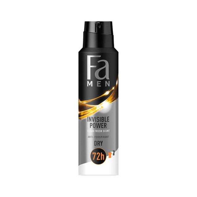 Fa Spray 150ml Αποσμητικά σώματος Men Invisible Power 72h