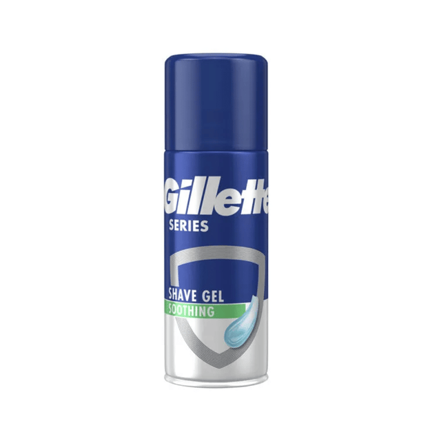 Gel Ξυρίσματος 75ml Gillette Series Sensitive με Αλόη για Ευαίσθητες Επιδερμίδες