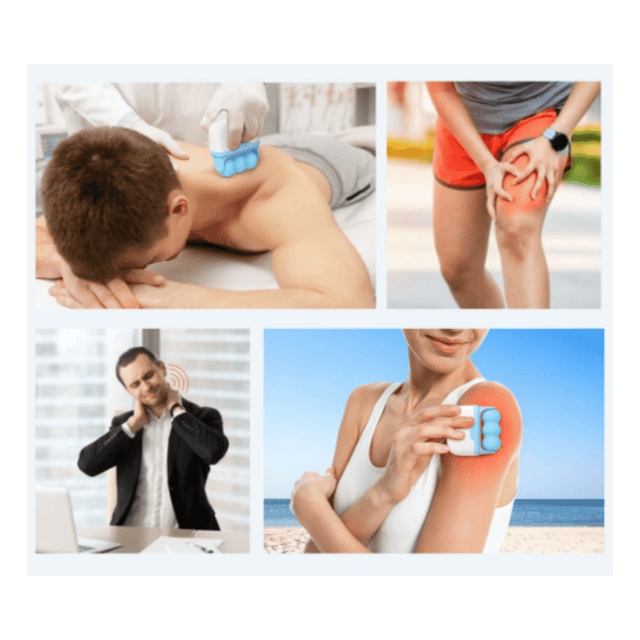ICE MASSAGE ROLLER S30 για πρόσωπο & σώμα SOICY (Χρώμα Ροζ)
