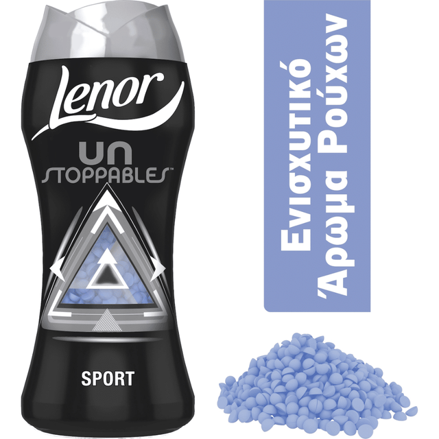 Lenor Ενισχυτικό Αρώματος 210gr Unstoppables Sport Πέρλες