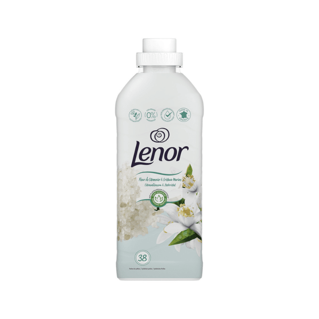 Lenor Μαλακτικό Ρούχων 798ml 38μεζ. με Άρωμα Lime Blossom και Sea Salt