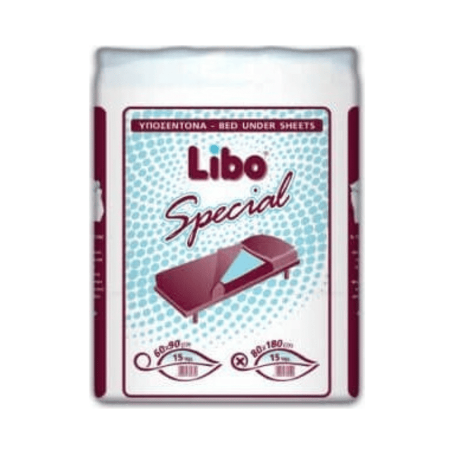 Υποσέντονα Ακράτειας Libo Pad Special 80x180cm 15τμχ.