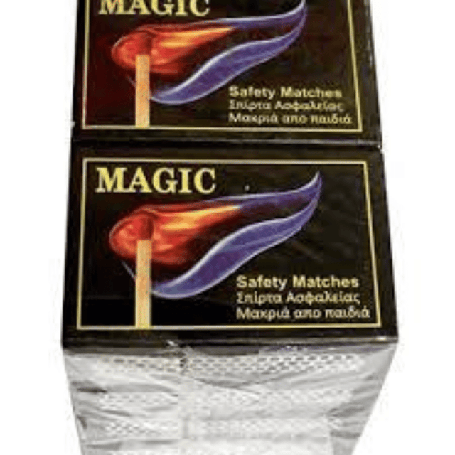 MAGIC Σπίρτα Ασφαλείας 10x40τμχ