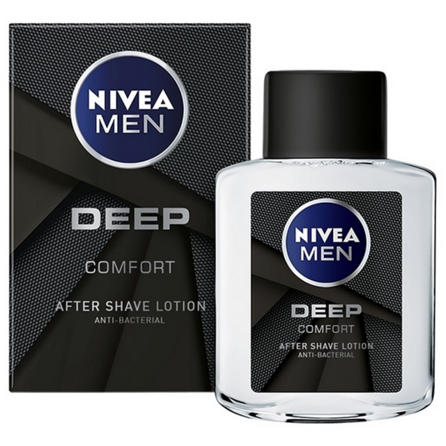 Nivea After Shave Lotion 100ml Deep Comfort Anti-Bacterial