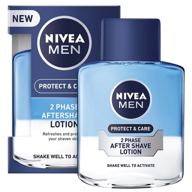 Nivea After Shave Lotion 100ml Men Protect & Care 2 Phase