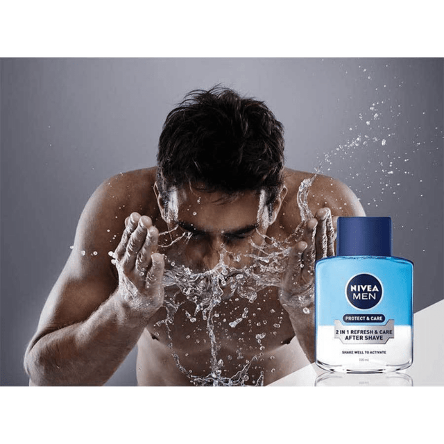 Nivea After Shave Lotion 100ml Men Protect & Care 2 Phase