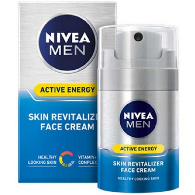 Nivea Men 50ml Active Energy Skin Revitalizer Face Cream