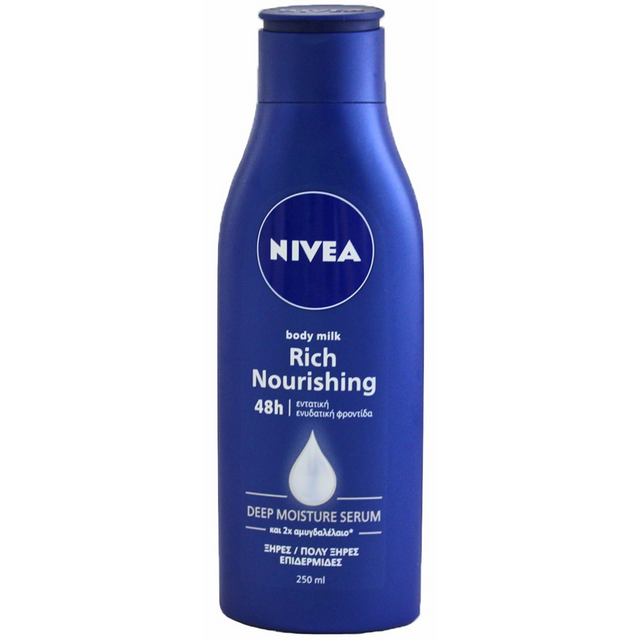 Nivea Κρέμα Σώματος 250ml Body Milk Nourishing Bottle