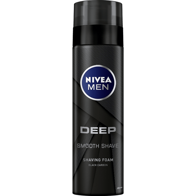 Αφρός ξυρίσματος 200ml Nivea Shaving Foam Men Deep Black Carbon