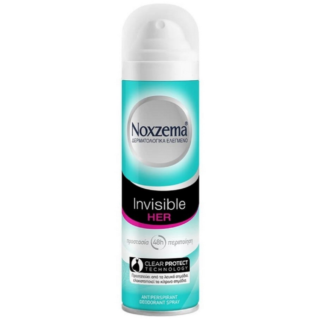 Noxzema Spray 150ml Αποσμητικά σώματος Invisible Her Women