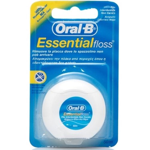 Οδοντικό Νήμα Oral-B (50m) Essential Floss Ακήρωτο