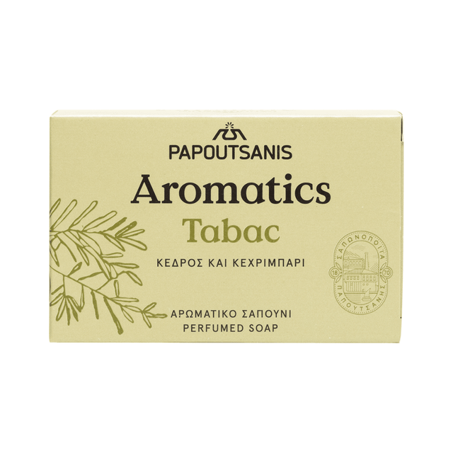 Papoutsanis Aromatics Σαπούνι 100gr Tabac