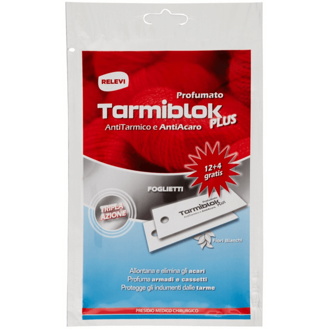 Relevi Tarmiblok 16Τεμ. Εντομοαπωθητικά Χώρου Αρωματικά Για Τον Σκόρο Και Ακάρεα