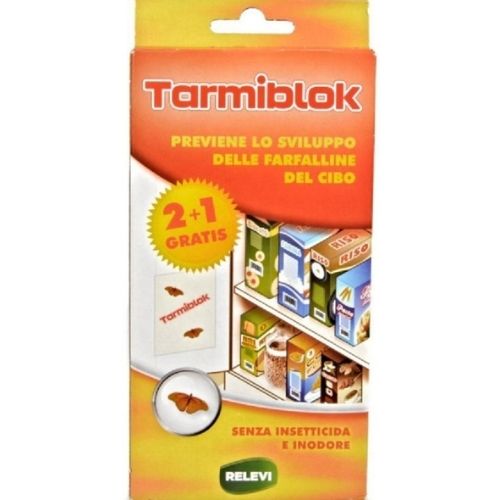 Relevi Tarmiblok 3 Τεμ. Παγίδες Σκόρου Τροφίμων Άοσμες Εντομοαπωθητικά Χώρου