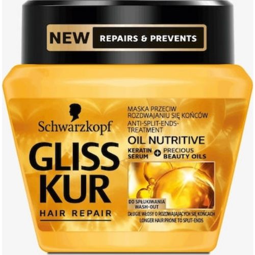 Schwarzkopf Gliss Μάσκα Μαλλιών 300ml Hair Repair Mask Oil Nutritive