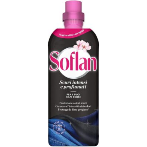 Soflan 900ml. Υγρό Απορρυπαντικό Πλυντήριου- Χεριού Noir