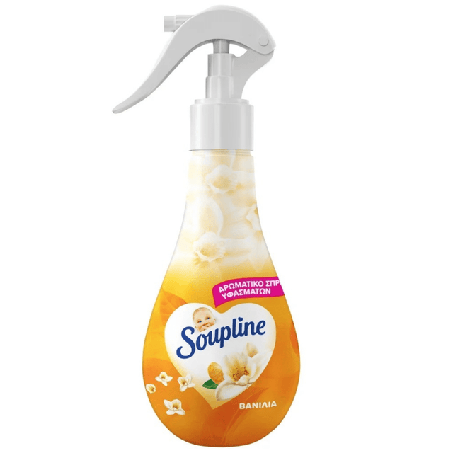 Soupline Spray Υφασμάτων 250ml - (Αρωματικό Βανίλια)