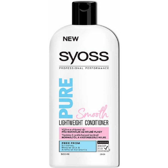 Syoss Conditioner 500ml Pure Smooth Lightweight