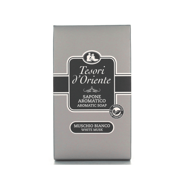 Tesori d'Oriente Σαπούνι 125gr Muschio Bianco White Musk Aromatic Soap