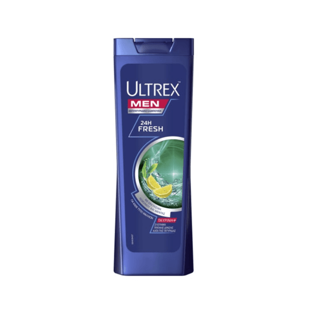 Ultrex Σαμπουάν 360ml Με Εκχύλισμα Λεμονιού και Μέντας