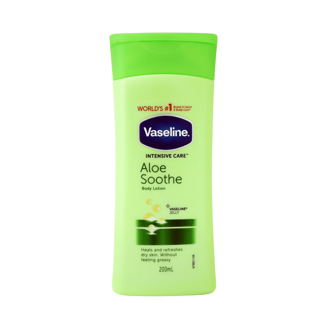 Vaseline Λοσιόν Σώματος 200ml Aloe Soothe Κρέμες σώματος