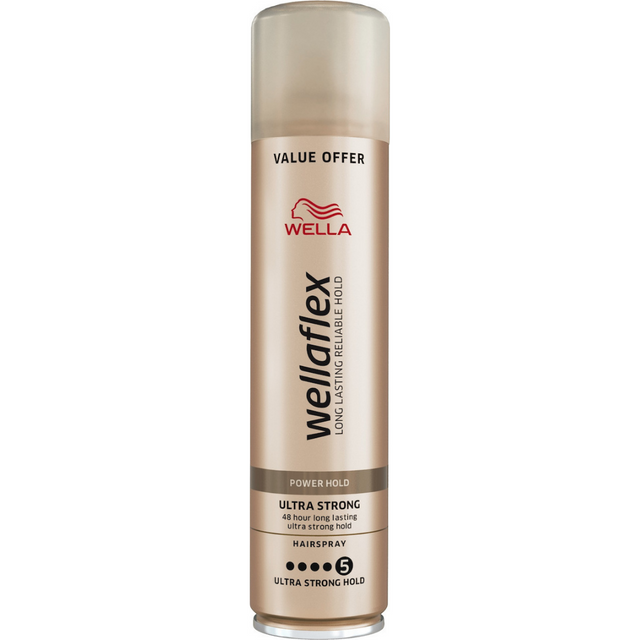 Hairspray Wella Wellaflex 250ml Power Hold Ultra Strong No5  Λάκ Μαλλιών