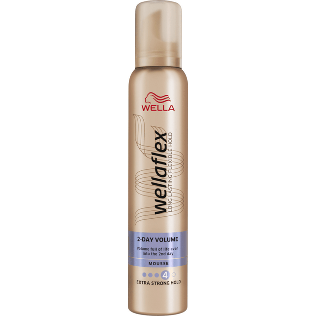 Mousse Wellaflex (Αφρός Μαλλιών) 200ml 2-Day Volume No4 Extra Strong Hold