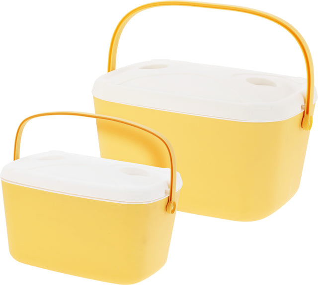 Ψυγείο Φορητό 30lt Κίτρινο Χρώμα 53x37xH32cm