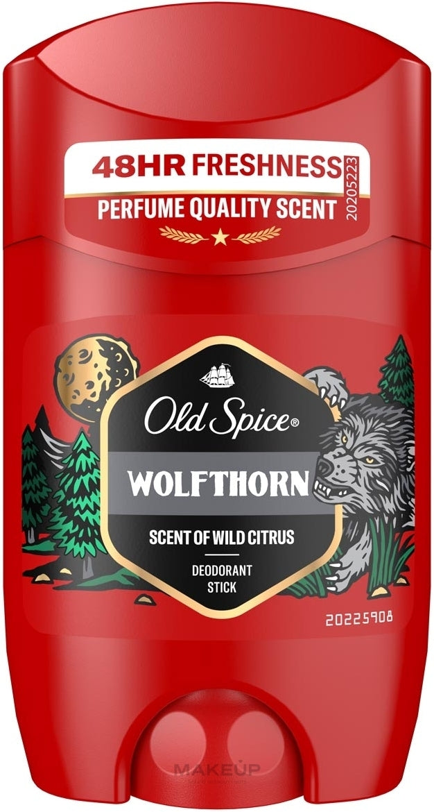 Old Spice Wolfthorn Ανδρικό Αποσμητικό Stick Χωρίς Αλουμίνιο 50ml